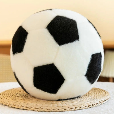 Lovely Ball Shape Soccer Ball Throw Pillow