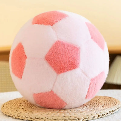 Lovely Ball Shape Soccer Ball Throw Pillow