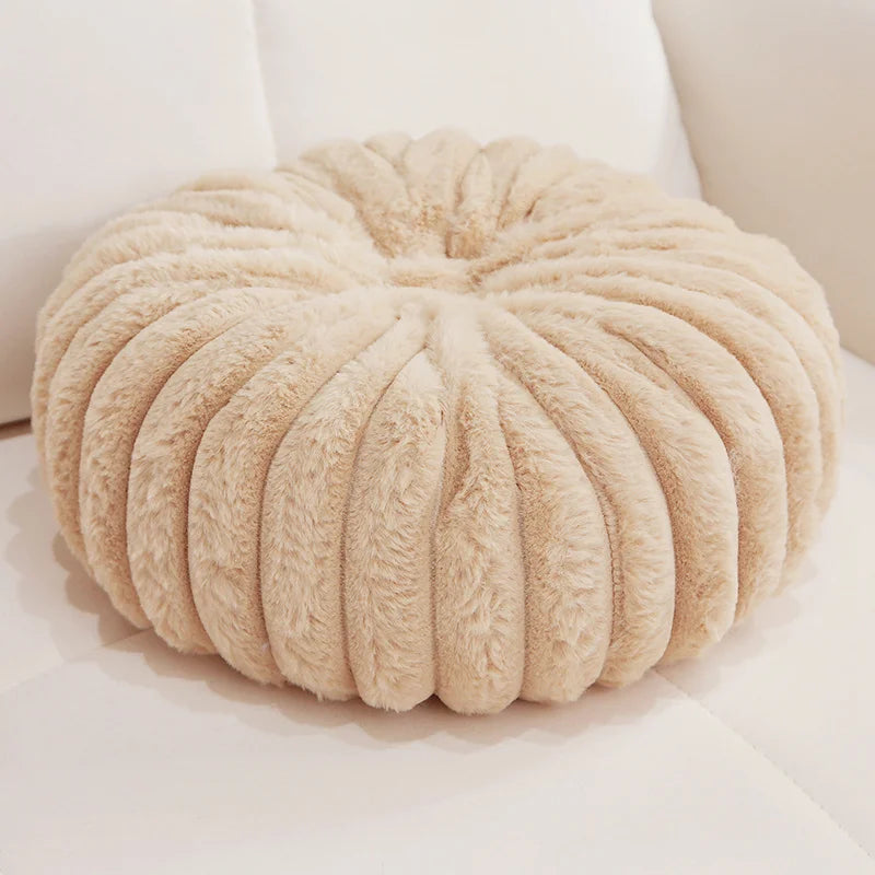 Ins Wind Round Pumpkin Pillow Stripe