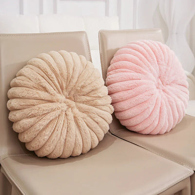 Ins Wind Round Pumpkin Pillow Stripe