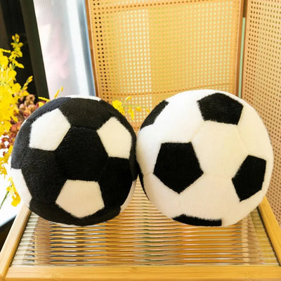 Lovely Ball Shape Soccer Ball Throw Pillow